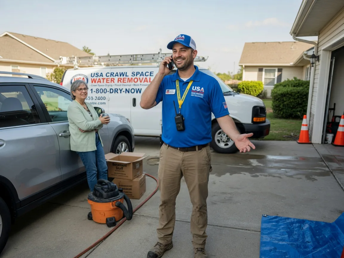 Crawl Space Water Removal Center, ND FAQs